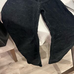 Zumiez Black Corduroy Pants